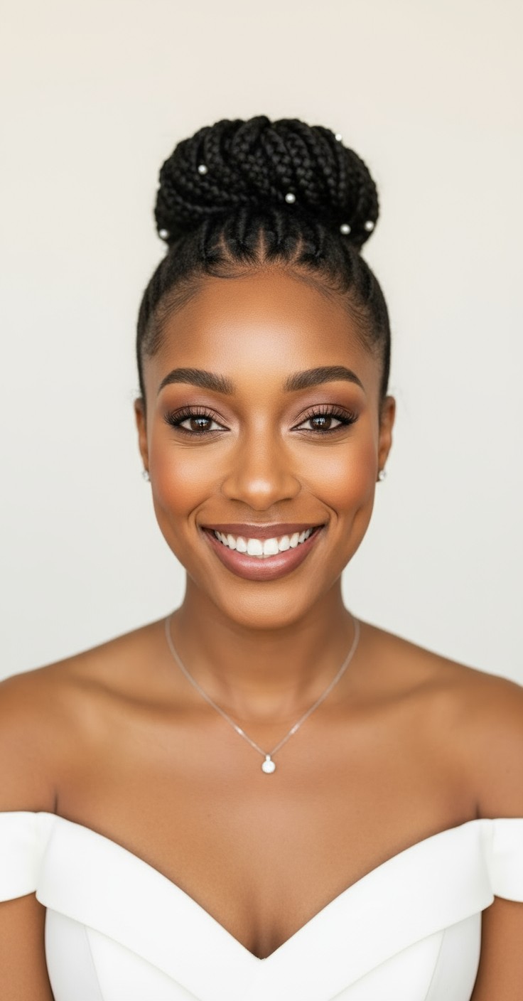 After High Bun For Wedding